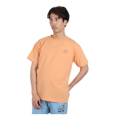 アクター（AKTR）バスケットボールウェア FEEL FREE ショートスリーブ コットン Tシャツ 124-041005 OR