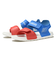 ニューバランス（new balance）ジュニアサンダル SPSDv1 ホワイト ブルー SYFSPSC1M ストラップサンダル 面ファスナー タウン プール…