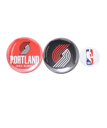 エヌビーエー（NBA）缶バッチセット ポートランド・トレイルブレイザーズ NBA32729