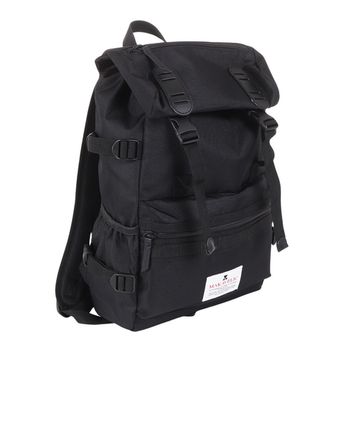 DOUBLE BELT ADMIX デイパック リュックサック 312410101BLK 19L 黒