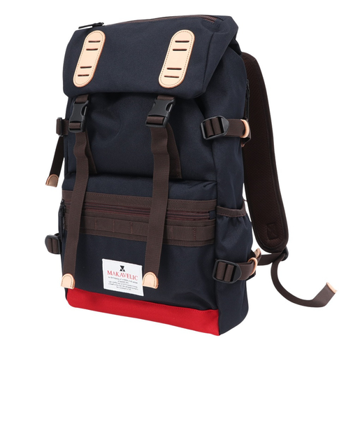 DOUBLE BELT ADMIX デイパック リュックサック 312410101NAVY 19L ネイビー