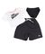 フィラ（FILA）UV カット 水着 フロントロゴ 3点セット 124661WT