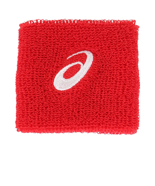 アシックス（ASICS）ジュニア リストバンド 1個入 3034A093.600 赤