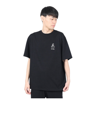 サイラス（SILAS）SILAS×MAW MikeL 半袖Tシャツ 110242011001-BLACK