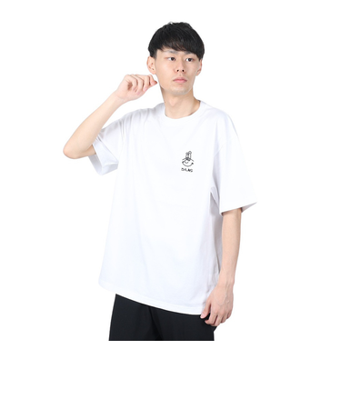 サイラス（SILAS）SILAS×MAW MikeL 半袖Tシャツ 110242011001-WHITE