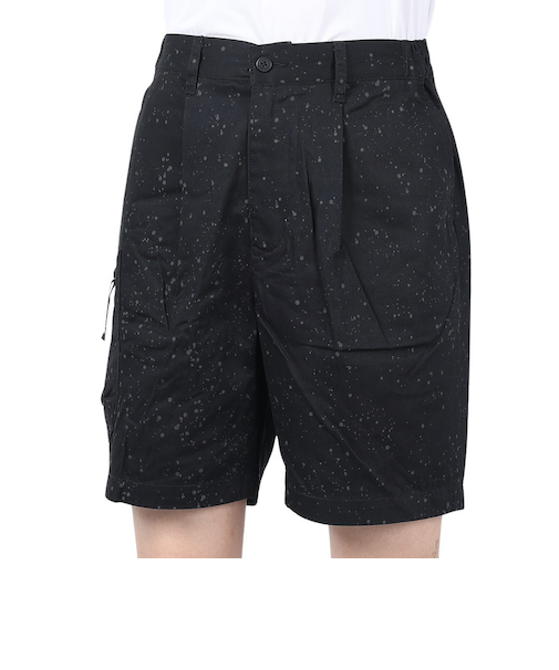 サイラス（SILAS）ショートパンツ SPUTTERING SHORTS 110242031003-BLACK