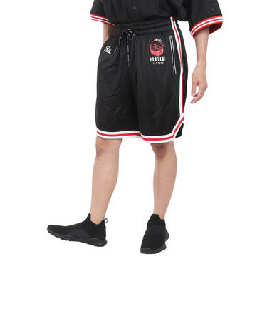 マンハッタンポーテージ（ManhattanPortage）ショートパンツ メッシュ ショーツ SPALDING 24SS-MP-M573 BLK