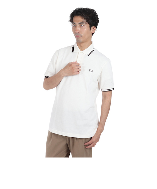 フレッドペリー(FRED PERRY)半袖ポロシャツ TWIN TIPPED フレッドペリーシャツ M12-U69 24SS