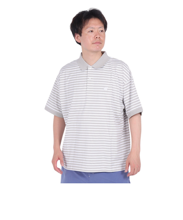 エクストララージ（XLARGE）CROWN STRIPED ポロシャツ 101242013001-GREY