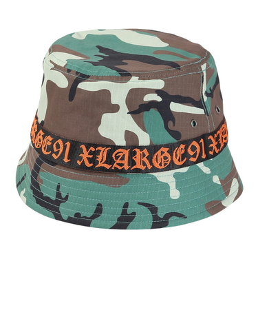 エクストララージ（XLARGE）OLD ENGLISH バケットハット 101242051006-CAMO