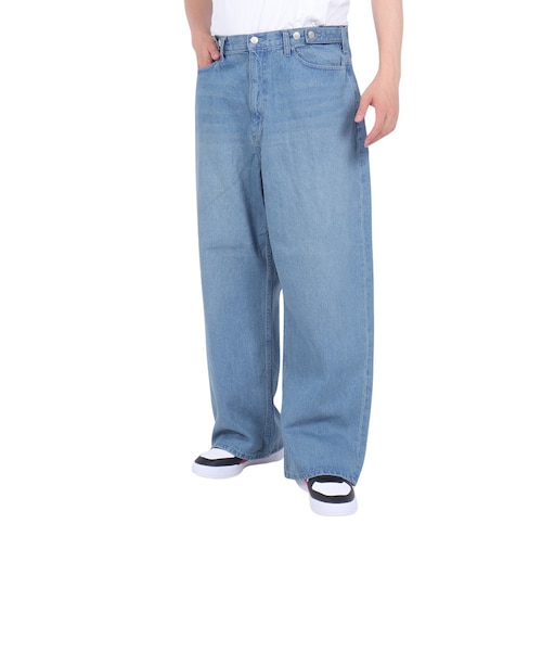 エクストララージ（XLARGE）バギーデニムパンツ 101242031001-LtINDIGO 