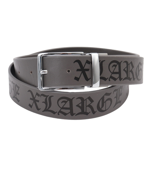 エクストララージ（XLARGE）LEATHER ベルト 101242054008-GREY
