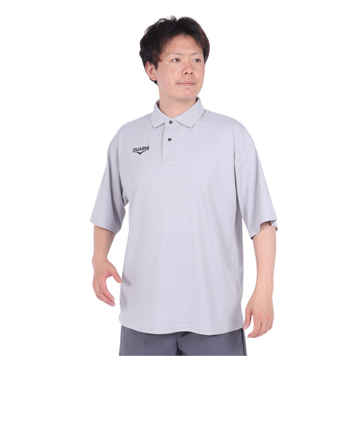 デュアリグ（DUARIG）ドライプラス 半袖ポロシャツ 4S0019-TRCT-863CD GRY