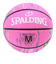 スポルディング（SPALDING）バスケットボール 6号球 マーブル ピンク ラバー 84-411Z