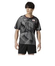 ミズノ（MIZUNO）卓球ウエア シャツ レプリカシャツ ユニセックス 82JAB50009