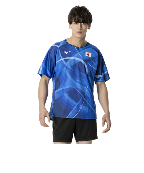 ミズノ（MIZUNO）卓球ウエア シャツ レプリカシャツ ユニセックス 82JAB50022