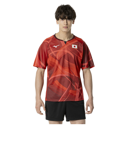 ミズノ（MIZUNO）卓球ウエア シャツ レプリカシャツ ユニセックス 82JAB50062