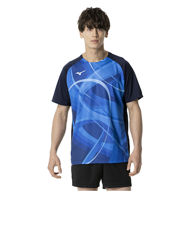 ミズノ（MIZUNO）卓球ウエア シャツ ゲームシャツ ユニセックス 82JAB50122