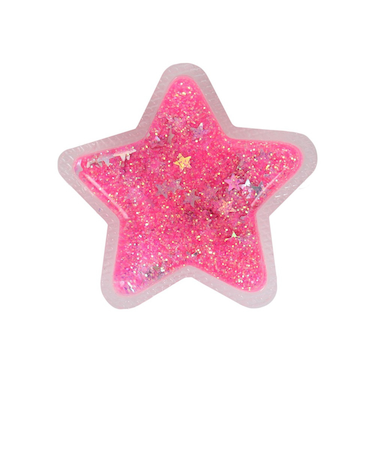 クロックス（crocs）ジビッツチャーム スクイッシュ グリッター スター 10011772