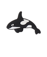 クロックス(crocs)ジビッツチャーム シャチ 10012424