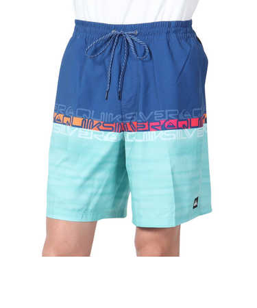 クイックシルバー（Quiksilver）水着 海水パンツ EVERYDAY WORDBLOCK VOLLEY 19 ボードショーツ 24SPAQYJV0315…