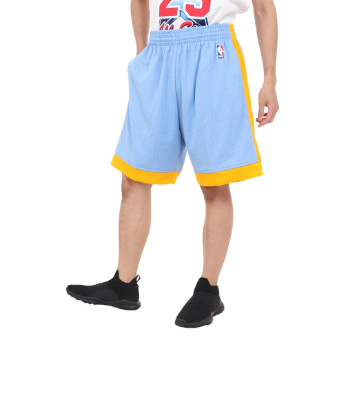 レイカーズ オルタネイト スイングマン ショーツ 2001-02 SMSH1127-LALCLBL