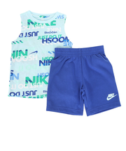 ナイキ（NIKE）ジュニア NKB B NSW PE AOP タンクトップ ショートパンツ 上下セット 86M044-U89