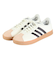 アディダス（adidas）スニーカー コートベース オフホワイト JH6339 カジュアル スポーツシューズ 耐久性 グリップ力 タウン 町履き