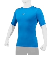 ミズノ（MIZUNO）野球 アンダーシャツ バイオギア ローネック 半袖 12JABC3127
