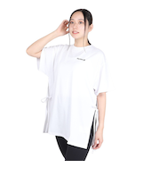 ハーレー（HURLEY）ファントム オーバーサイズド サイド リボン Tシャツ WUT2421005-WHT