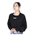 ハーレー（HURLEY）ファントム クロップ タイダイ ボックス ロング スリーブ Tシャツ WUT2421032-BLK