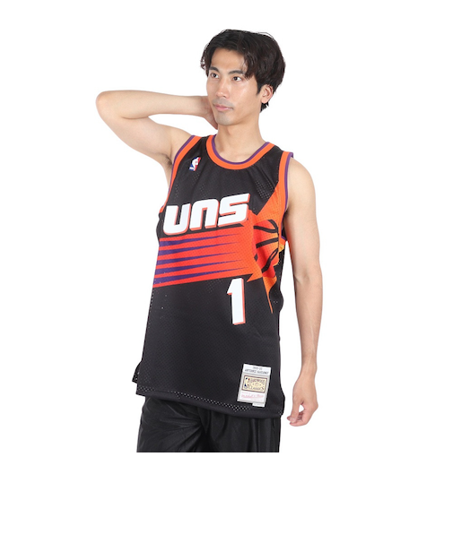 NBA スウィングマン ジャージ Phoenix Suns タンクトップ SMJYAC18019-PSUBLCK