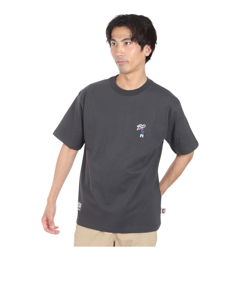 ベンデイビス（BEN DAVIS）刺繍半袖Tシャツ 24580053-CHA