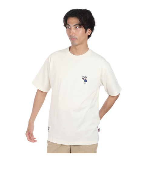 ベンデイビス（BEN DAVIS）刺繍半袖Tシャツ 24580053-OAT