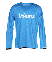 アスレタ（ATHLETA）サッカー フットサルウェア 長袖 グラフィック プラクティスシャツ 2418 FSA