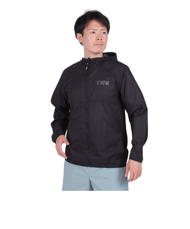 シーダブリュー・エックス（CWX）フードつき 長袖 ウィンドジャケット DWR319BL