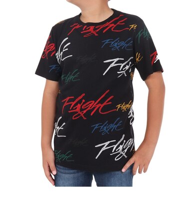 ジュニア ボーイズ JM PAINTED FLIGHT AOP ショートスリーブ Tシャツ 95D201-023