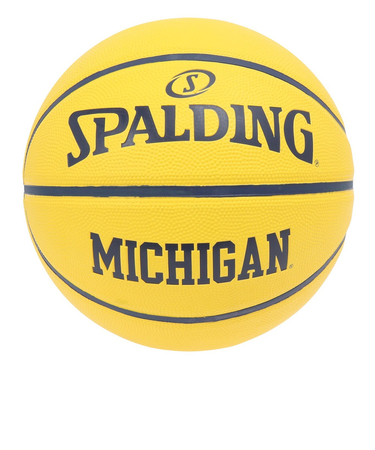 スポルディング（SPALDING）バスケットボール 7号球 ミシガン メイズ ラバー 85-132J
