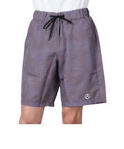 エアボーン（ARBN）水着 海水パンツ ボタニカル サーフ ショートパンツ 水陸両用 AB24SSM-APP0914BLK