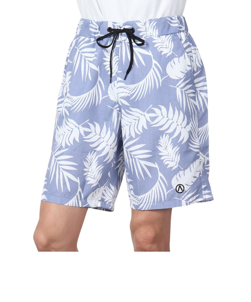 エアボーン（ARBN）水着 海水パンツ ボタニカル サーフ ショートパンツ 水陸両用 AB24SSM-APP0914IBLU
