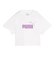 プーマ（PUMA）キッズ ガールズ ロゴ クロップド 半袖 Tシャツ 681319 73 WHT
