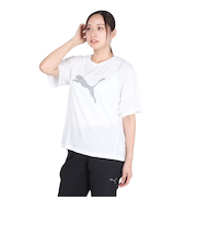 プーマ（PUMA）エヴォストライプ 半袖 Tシャツ 681197 02 WHT