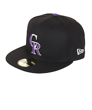 ニューエラ（NEW ERA）59FIFTY MLB オンフィールド コロラド・ロッキーズ ゲーム キャップ 13555003