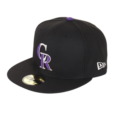 ニューエラ（NEW ERA）59FIFTY MLB オンフィールド コロラド・ロッキーズ ゲーム キャップ 13555003