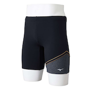 ミズノ（MIZUNO）水着 水泳 アクアフィットネス用 FM ハーフスパッツ 立体カップ付 大きいサイズ N2JBB19395