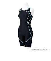 ミズノ（MIZUNO）水着 アクアフィットネス用 EZ スイムオールインワン ピースバック N2JG232593