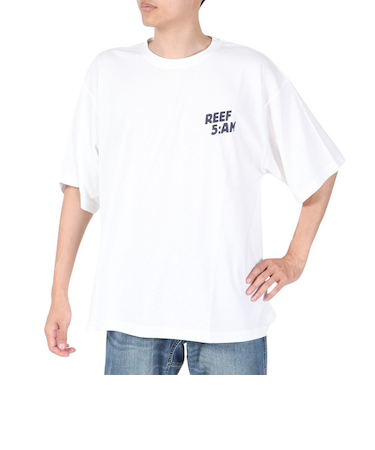 リーフ（REEF）5AM ショートスリーブ Tシャツ RFTEM2406-WHT