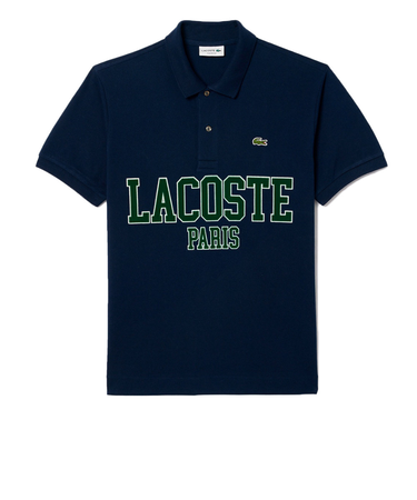 ラコステ（LACOSTE）オーバーサイズネームプリントポロシャツ PH7419-99 166