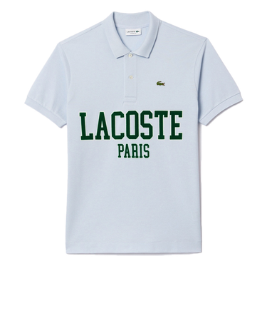 ラコステ（LACOSTE）オーバーサイズネームプリントポロシャツ PH7419-99 J2G
