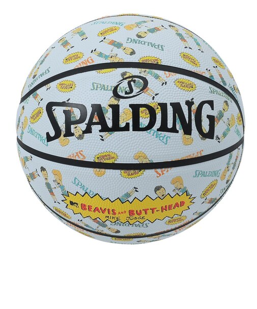 スポルディング（SPALDING）バスケットボール 7号球 (一般 大学 高校 中学校) 男子用 ビーバス アンド バットヘッド ラバー 84-068J 自主…
